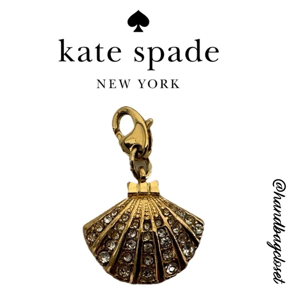 KATE SPADE SHELL CHARM NO BRACELET HOW CHARMING WHAT THE SHELL BAG UNDER THE SEA